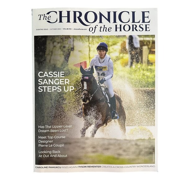 Chronicle of the Horse Magazine October 2025 Vol 88 #10 Cassie Sanger - Picture 1 of 1
